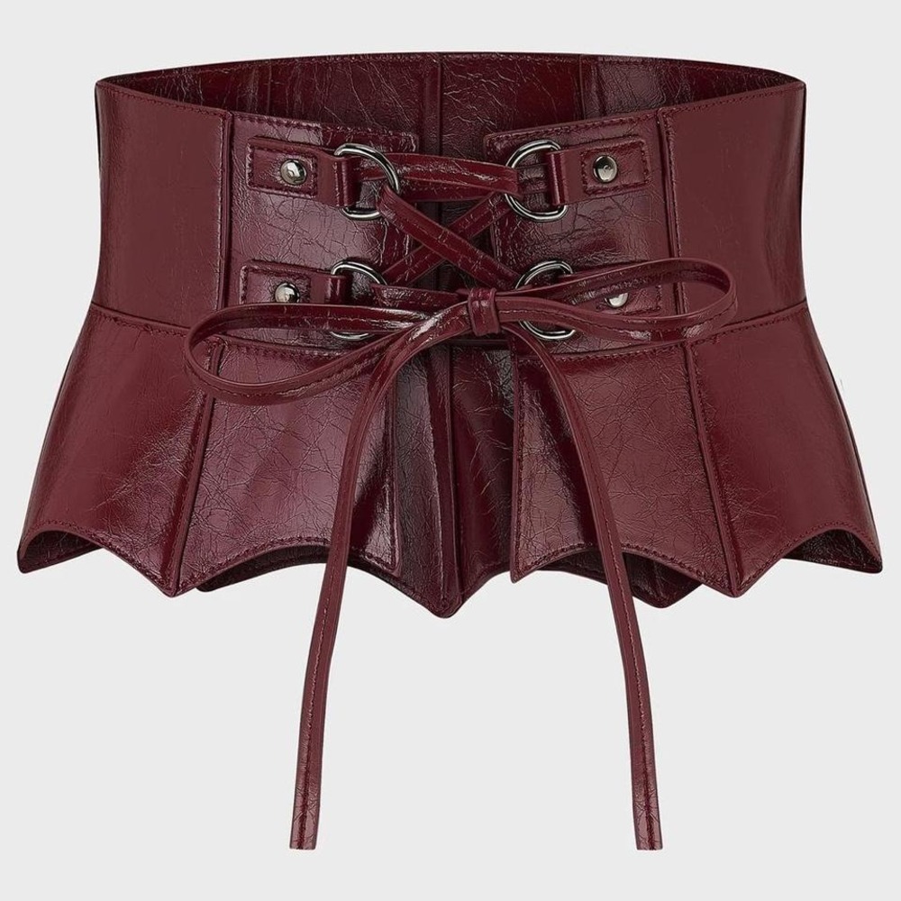 Killstar Wetland Bat Peplum Corset Belt